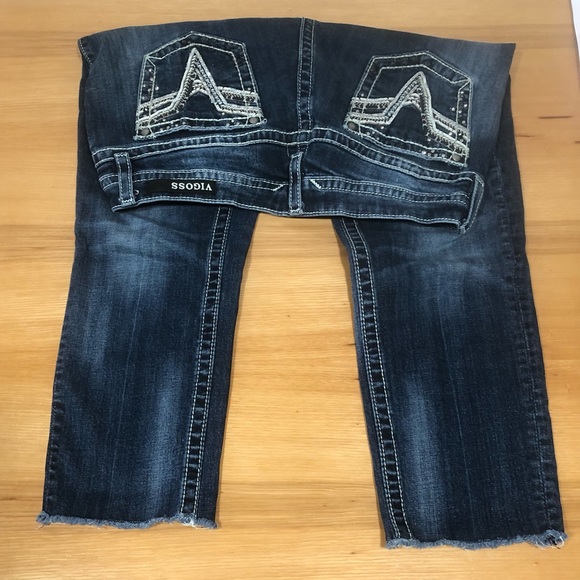 Vigoss Jeans Vigoss Chelsea Heritage Fit Womens Denim Capri S 78